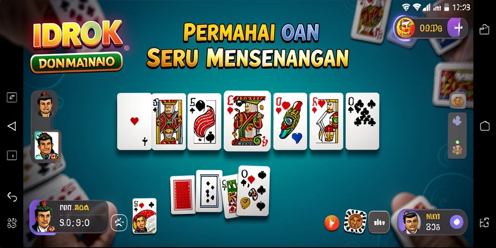 Screenshot menunjukkan gameplay seru IDROK dengan pemain aktif.