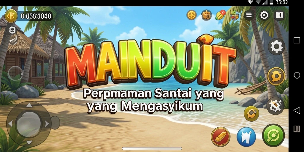 Tampilan gameplay MAINDUIT yang menarik dan mengasyikkan.