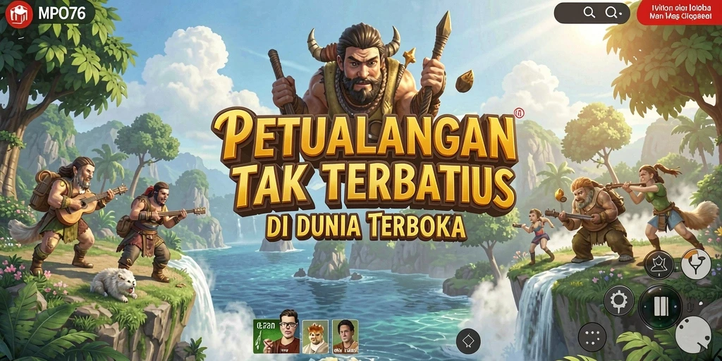 Gameplay MPO76 yang memukau dalam dunia terbuka.