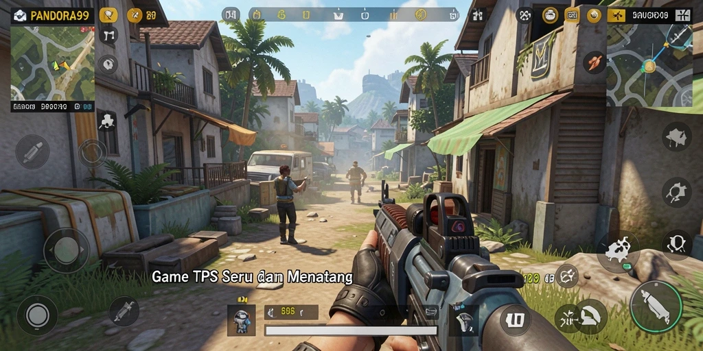 Tampilan gameplay PANDORA99 yang seru dan penuh aksi.