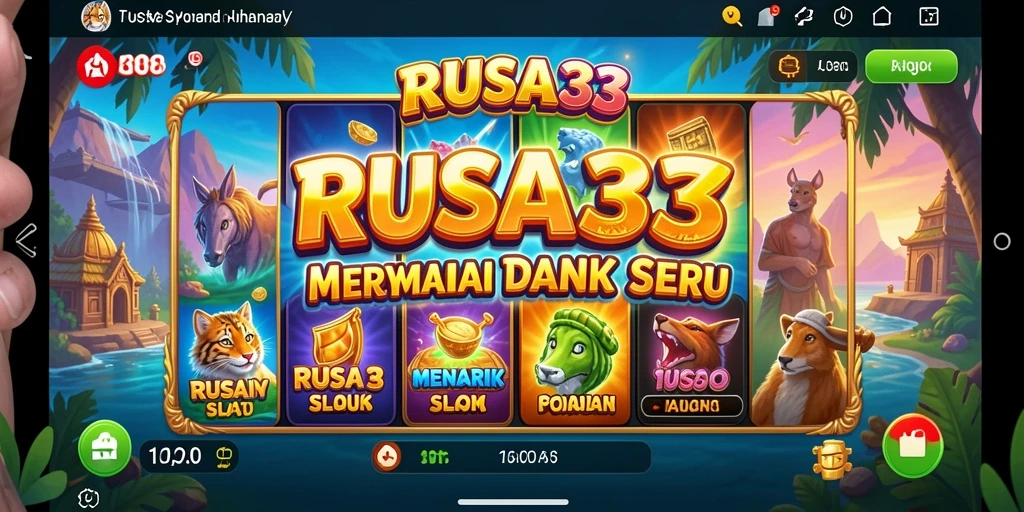 Gameplay menarik RUSA33 dengan grafik slot yang menawan.