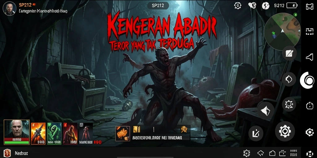 Gameplay SP212 menampilkan ketegangan dan atmosfer mencekam.